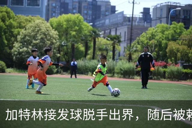 加特林接发球脱手出界，随后被赖俊豪击中面部倒地不起